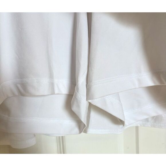 IDEOLOGY- NWT - L Sz 3X Performance Flounce Skort/Bright White/Built-In Shorts - Picture 4 of 12